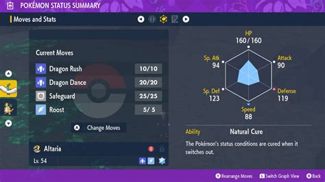 best altaria moveset|altaria best moveset bdsp.
